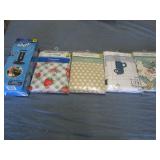 Tablecloths and an air pump...