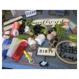 Assortment of home goods...