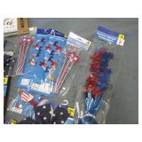 Patriotic and home decor with a bir...