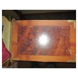 Vintage Asian Tansu Burlwood Chest ...