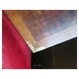 Vintage Asian Tansu Burlwood Chest ...