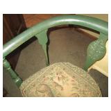 Vintage Wood framed club style chai...