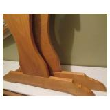 Wood framed quilters assembly aid...