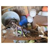 Vintage metal farm animal gear, chi...