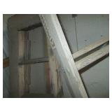 10ft and 6ft wooden step ladders...