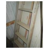 10ft and 6ft wooden step ladders...