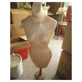 Vintage plastic mold style female b...
