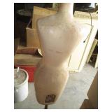 Vintage plastic mold style female b...