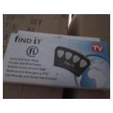 Lot of 160 units Find-It Radio Freq...