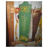 Wood John Deere Outdoor Thermometer...