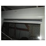 36in Metal framed glass vinyl surfa...
