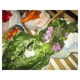 Large quantity of assorted faux fru...