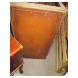 Vintage Upholstered wingback chair,...