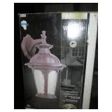 Outdoor wall lamp fixture with rust...
