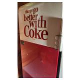 Coca-Cola Cavalier Coin-Op Vending Machine with Key (broken but could be copied)