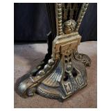 Ornate Folding Fireplace Screen