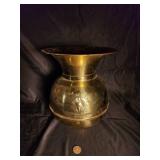 Republic Brand Chewing Tobacco Out Plug Brass Spittoon