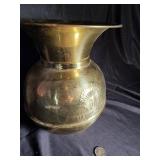Republic Brand Chewing Tobacco Out Plug Brass Spittoon