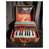 Emenee Golden Star Accordion with Case