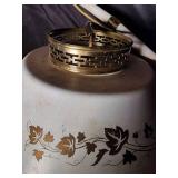 Vintage Floral Swag Lamp Light Fixture