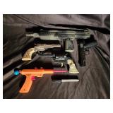 Toy Pistols, Cap Guns & Sword Assortment