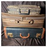 Vintage Suitcase Assortment (Lot of 3)