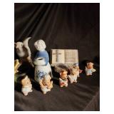 Mixed Ceramic Figurine Assortment