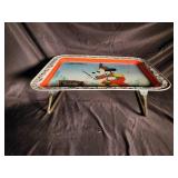 Vintage Walt Disney Mickey Mouse Folding TV Tray Table