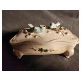 Fairland Import Hand Made in Japan Bird Trinket Box & Dishes (Lot of 3)