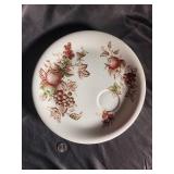 Porcelain Teacup & Saucer Set (Lot of 4)