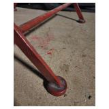 Decorative Wrought Iron Folding Patio Chair