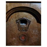 Vintage Fred Radio Wooden Console Cabinet