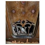 Vintage Fred Radio Wooden Console Cabinet