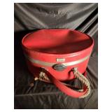 Amelia Earhart Round Hat Box Travel Case