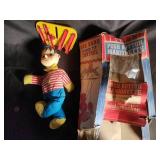Vintage Knickerbocker Pinocchio Push Button Marionette with Original Box