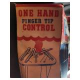 Vintage Knickerbocker Pinocchio Push Button Marionette with Original Box