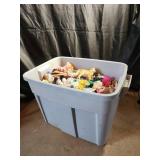 Barbie Doll Clothes & Accessories Mixed Lot in Storage Tote