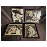 Vintage Framed Black & White Photo Collection (Lot of 4)