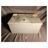 Vintage Steel Locking Storage Box