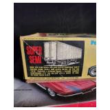 AMT California Hauler Peterbilt 359 & Revell Supervettes Model Kits (Lot of 2)