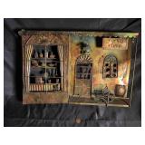 Rustic General Store Metal Wall Art Shadowbox