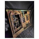 Rustic General Store Metal Wall Art Shadowbox