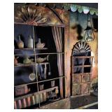 Rustic General Store Metal Wall Art Shadowbox