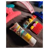 Vintage Clips-A-Part Hair Accessories & Dep Styling Gel (Lot of 15)