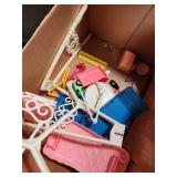 Assorted Doll Playset Accessories, Figures & Furniture