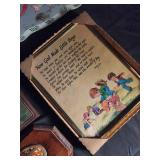 Mixed Decorative Wall Art, Trays & Display Pieces (Lot of 10)