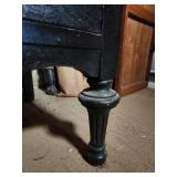 Vintage Ornate Vanity Dresser with Mirror