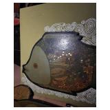 Mixed Media Fish Wall Art Set (Lot of 4)