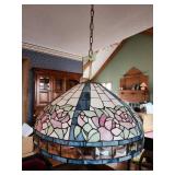 Stained Glass Floral Hanging Lamp Shade Pendant
