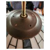 Stained Glass Floral Hanging Lamp Shade Pendant